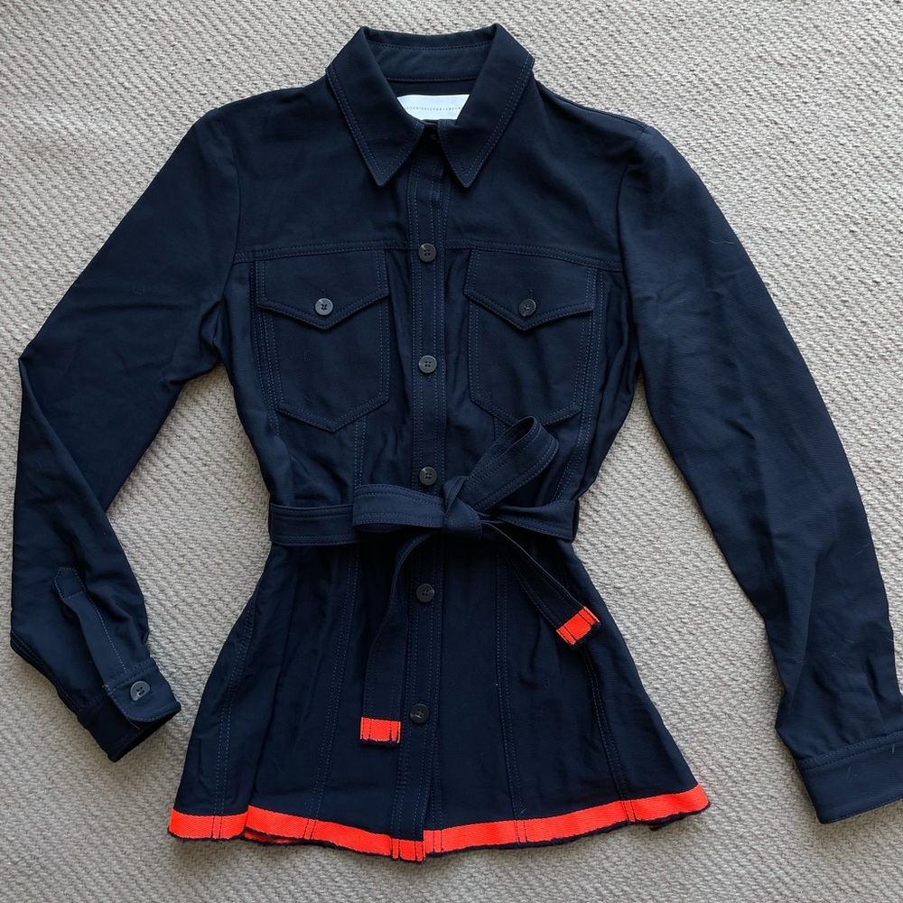 Victoria Victoria Beckham Tied Waist Shirt